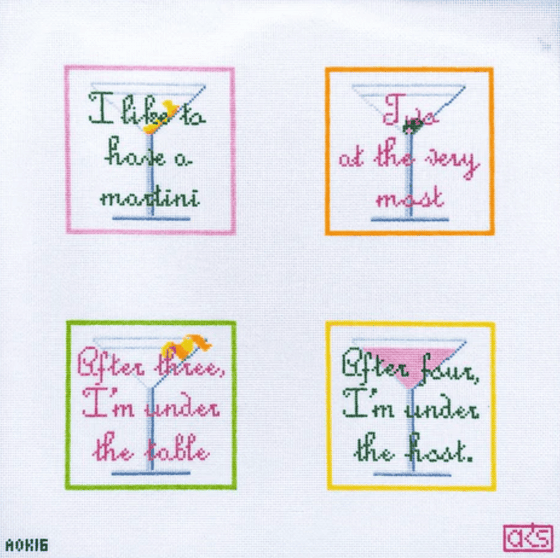 Martini Coasters