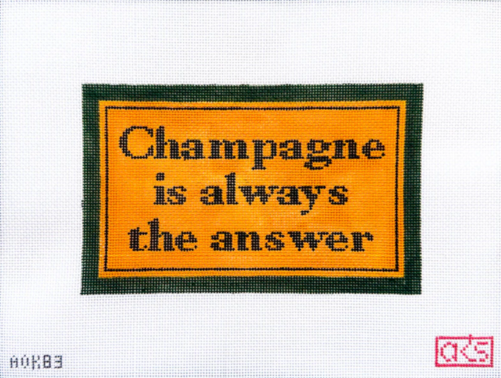 Champagne Is Always The Answer