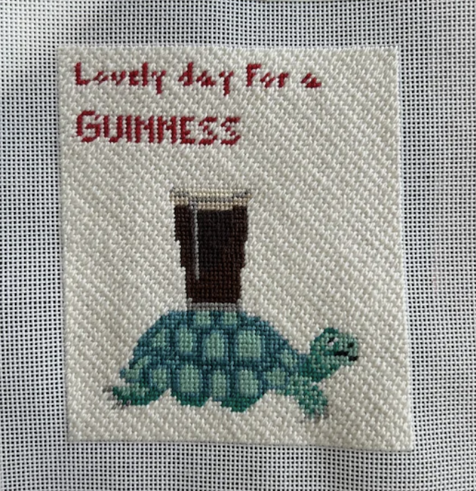Turtle with Guinness