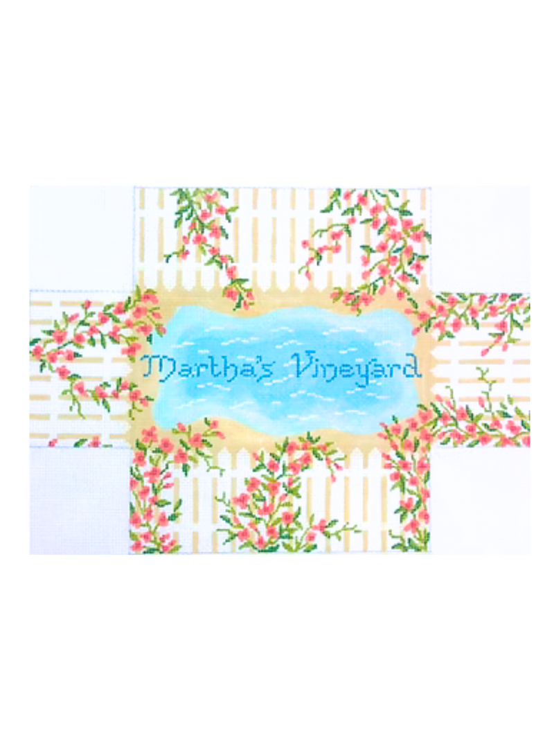 Martha's Vineyard Rose Picket Fence Brick Cover