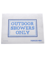 Outdoor Showers Only Blue