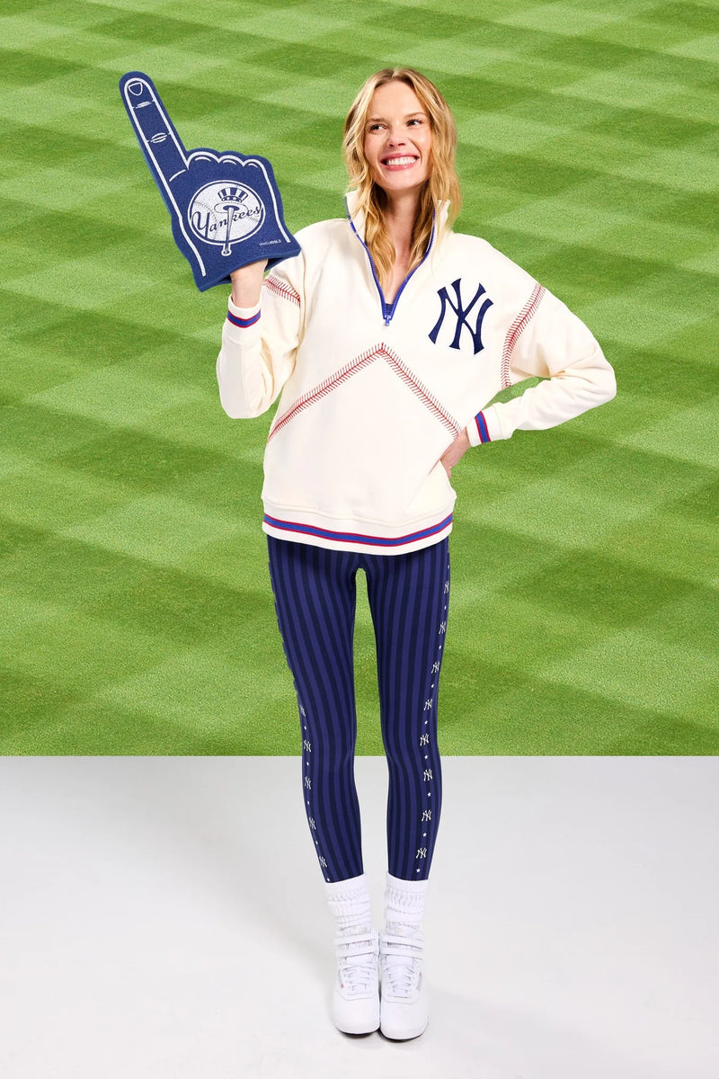 Yankees Baseball Stitch 1/4 Zip
