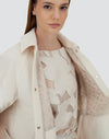 Virgin Wool Shirt Jacket