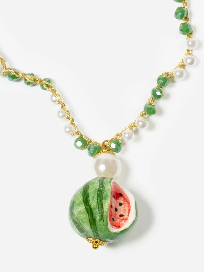 Anguria Necklace Verde