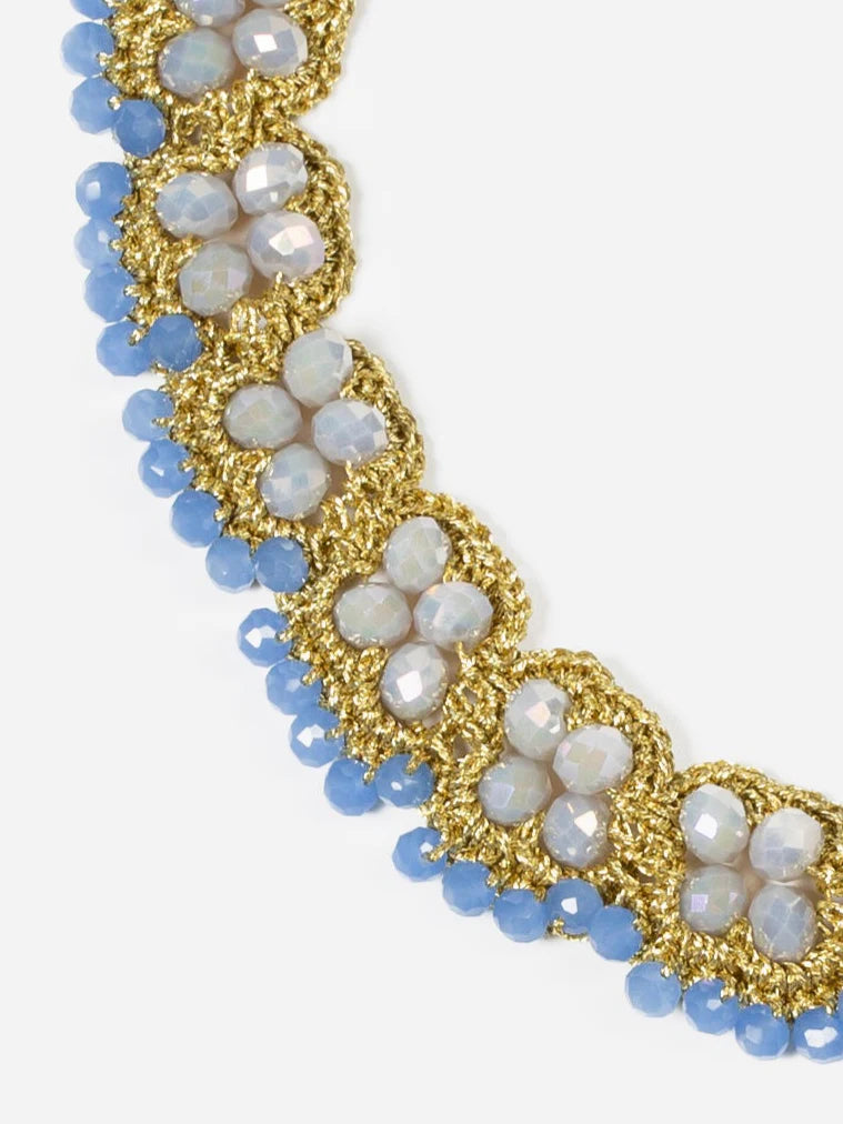 Cosmos Choker Azul