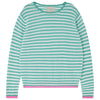 Tipped Little Stripe Crew