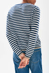 Tipped Little Stripe Crew