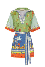 Surrealist Summer V Mini Dress