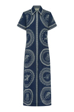 Oceane Linen Shirtdress