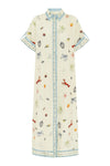 Sandy Embroidered Shirtdress