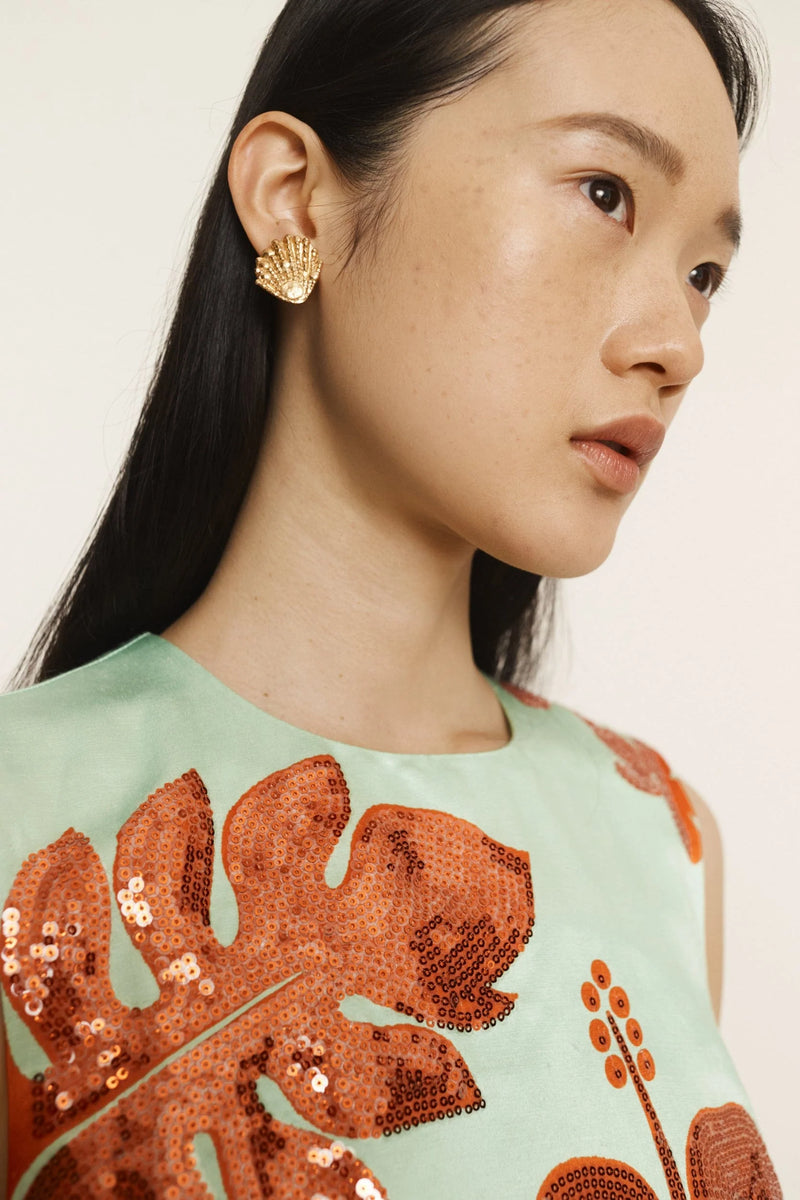 Mismatched Shell Studs