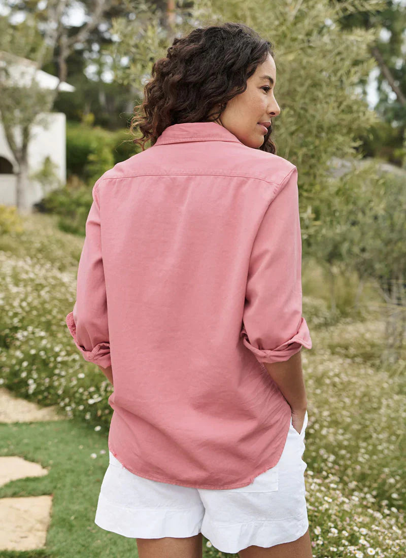 Blush Eileen Relaxed Button-Up