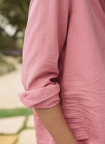 Blush Eileen Relaxed Button-Up