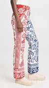 Mixed Pineapple Garden Ski Pants