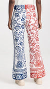 Mixed Pineapple Garden Ski Pants