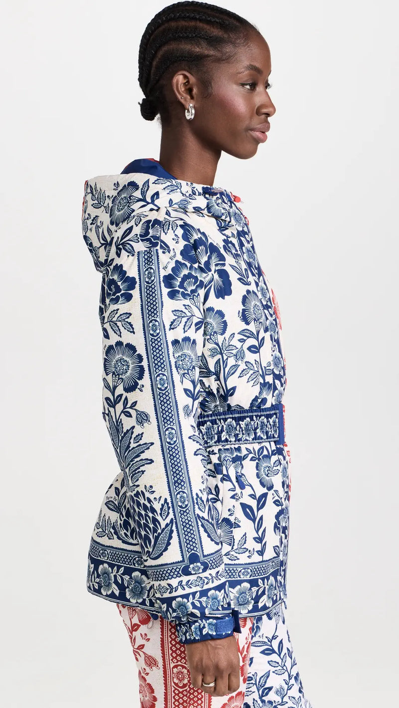 Mixed Pineapple Garden Ski Jacket
