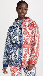 Mixed Pineapple Garden Ski Jacket