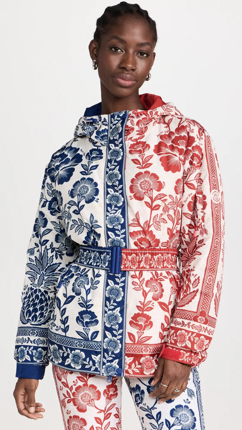 Mixed Pineapple Garden Ski Jacket