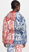 Mixed Pineapple Garden Ski Jacket
