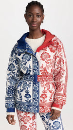 Mixed Pineapple Garden Ski Jacket