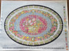 Basket of Roses Oval Rug Needlepoint Kit