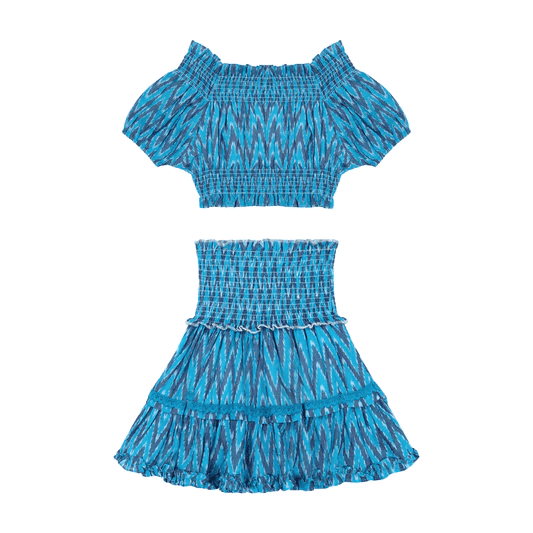 Amelie Crop Top & Skirt Set