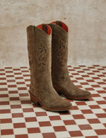 Jasmine Embroidered Cowboy Boot
