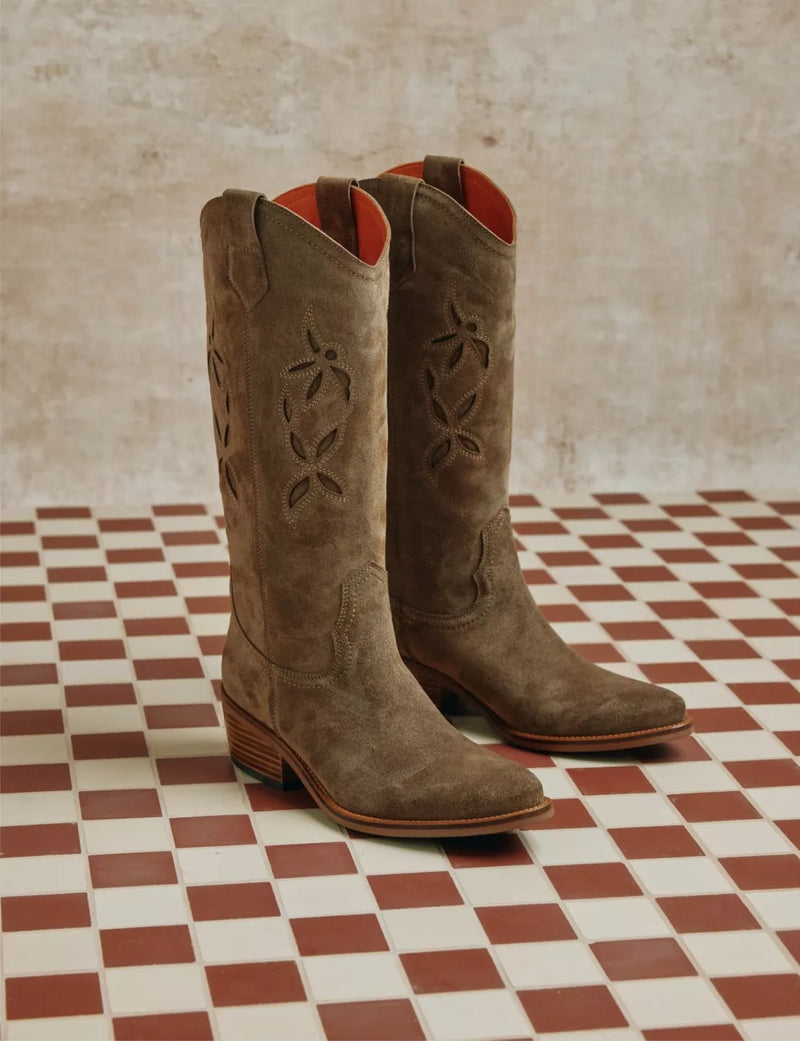 Jasmine Embroidered Cowboy Boot