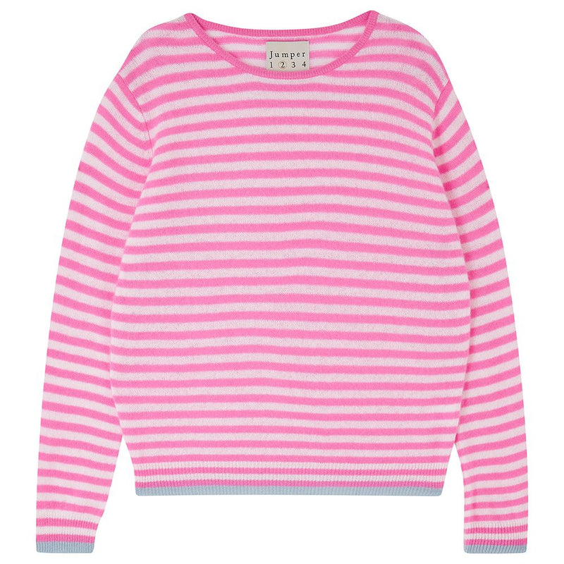 Tipped Little Stripe Crew