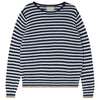 Tipped Little Stripe Crew