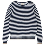 Tipped Little Stripe Crew