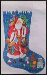 Victorian Santa Stocking