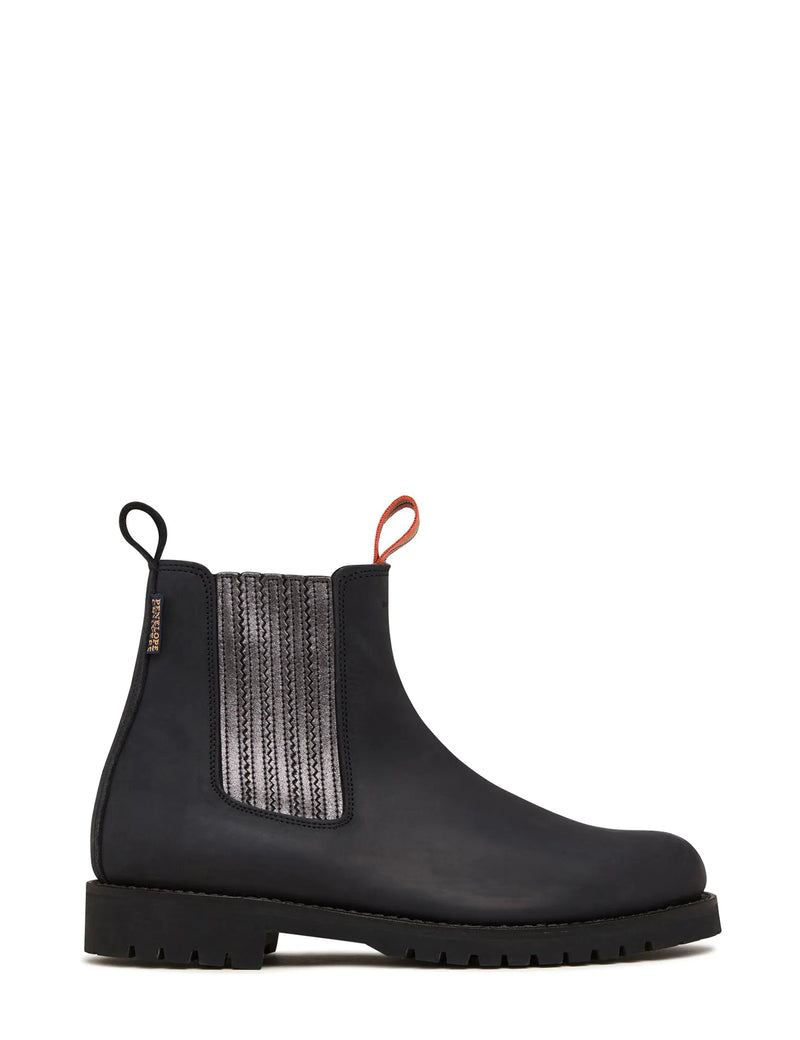 Oscar Boot Black Gunmetal