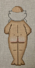 Naked Santa Front & Back