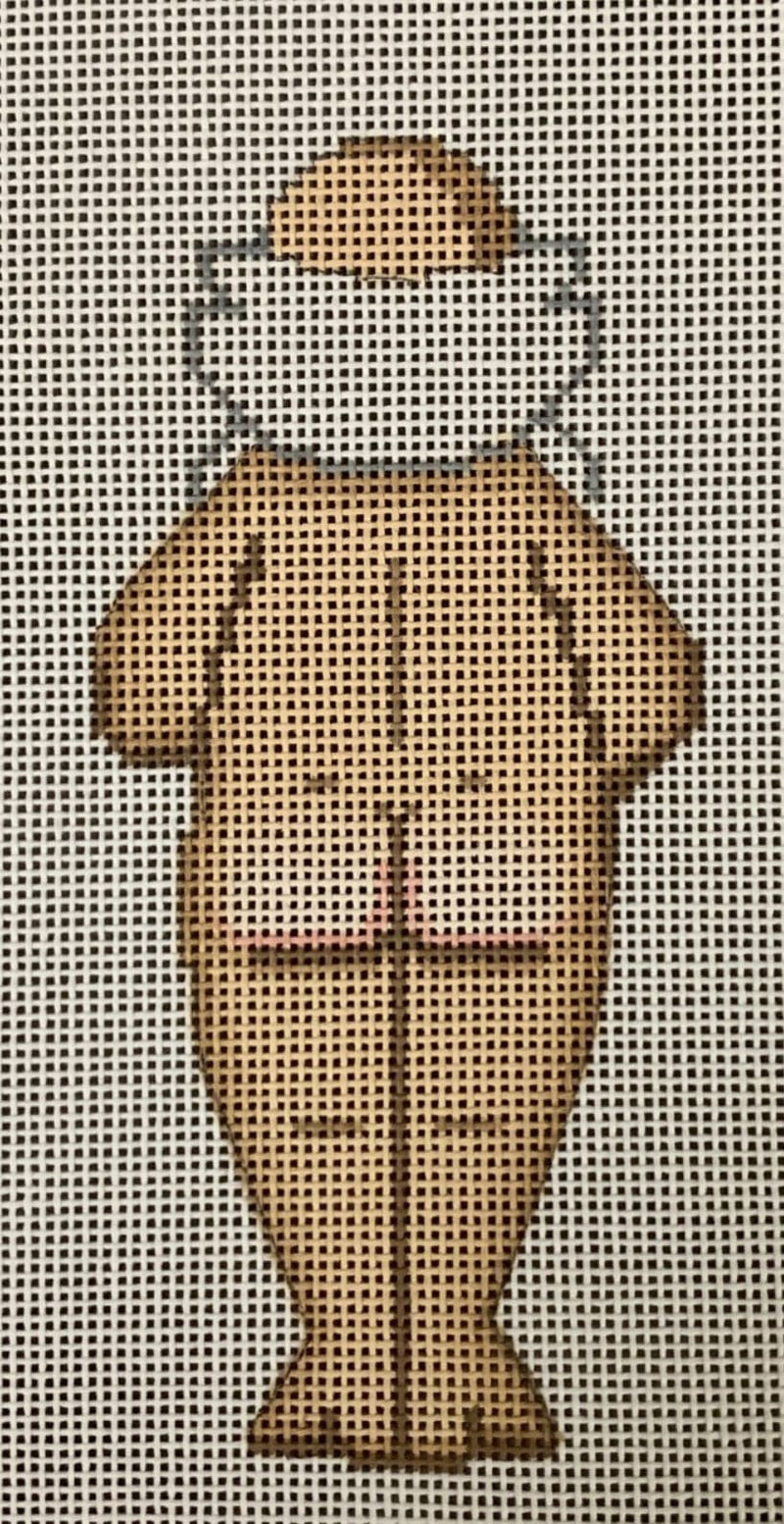Naked Santa Front & Back