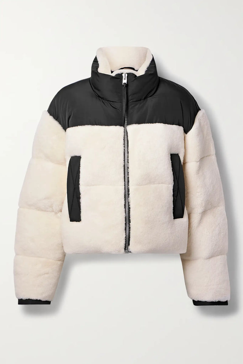 Maya Shearling Puffer