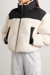 Maya Shearling Puffer