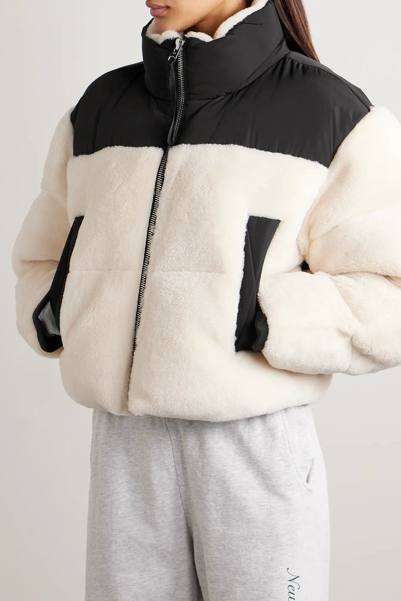 Maya Shearling Puffer
