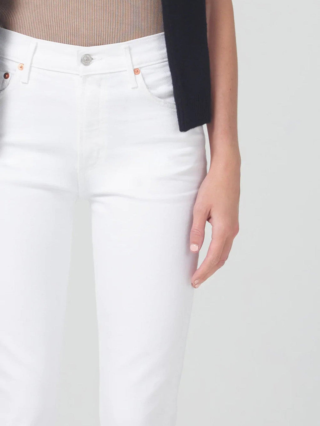 Ella Mid Rise Slim Crop