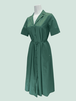 Poplin Midi Chemisier