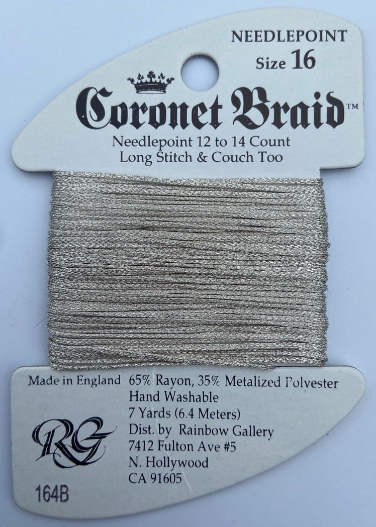 Coronet Braid 16B-Silver