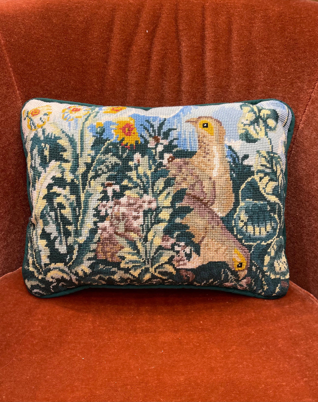 From Erica's Archive - Hand Stitched Pillow Partridges