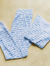 Long Sleeve Pajama Set "Tuck'd In" - Blue