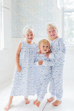 Girls "Tuck'd In" Play Dress - Blue