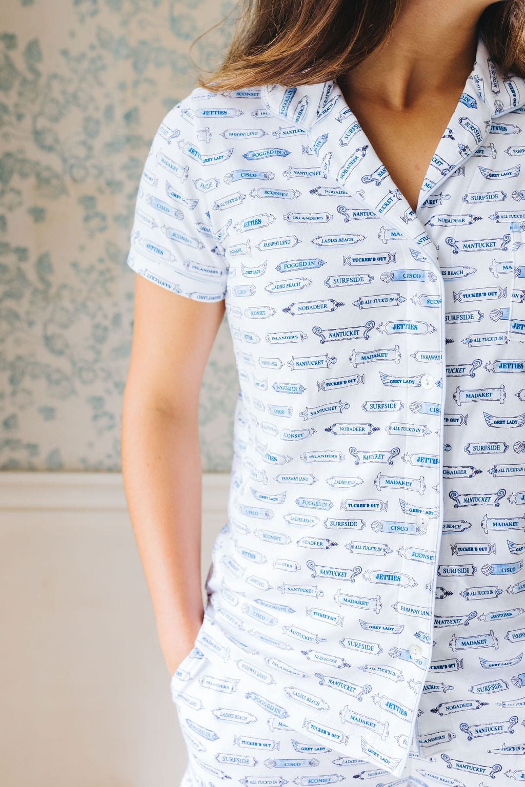 Shorts Set "Tuck'd In" - Blue