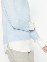 Eton Layered Crew Looker