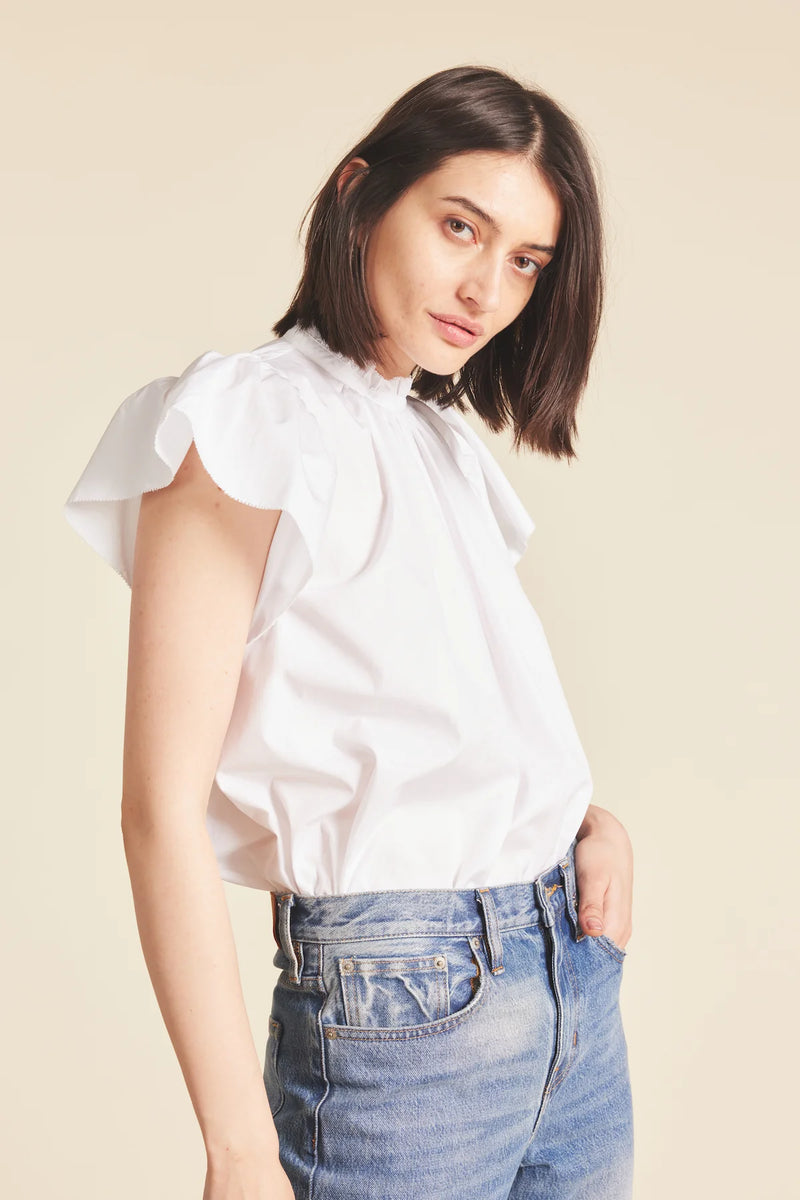 Carla High Neck Blouse