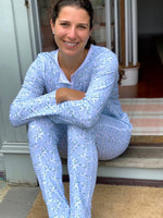 Long PJ Set - Blue Stargazer