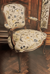 From Erica's Archive - Hand Embroidered Chair Seat Cover