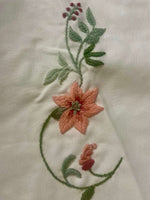 From Erica's Archive - Hand Embroidered Chair Seat Cover